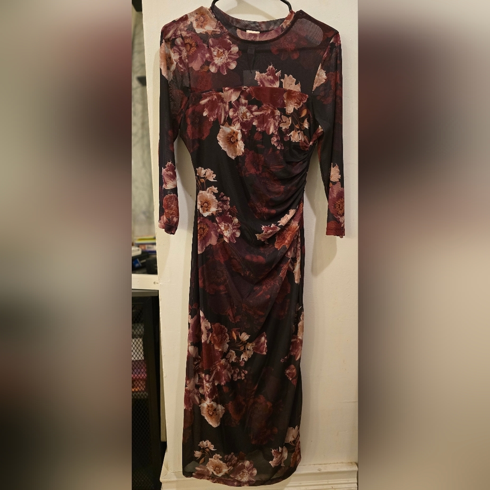 Floral Print Women's Dress